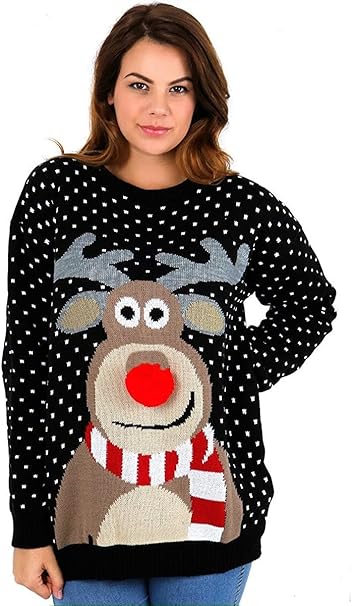 Pom Pom Christmas Jumper