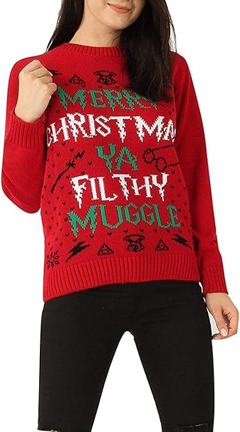 Ya Filthy Muggal Christmas Jumper