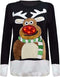 Reinder Light Christmas Jumper