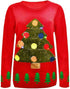 Tree Light Christmas Jumper