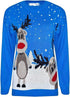 Twin Reinder Christmas Jumper