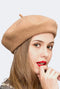 Adult Unisex Wool Blend French Beret Hat