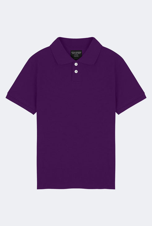 Boys Girls Short Sleeve Polo Shirt
