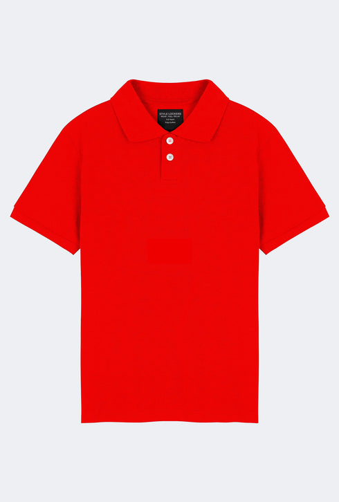 Boys Girls Short Sleeve Polo Shirt