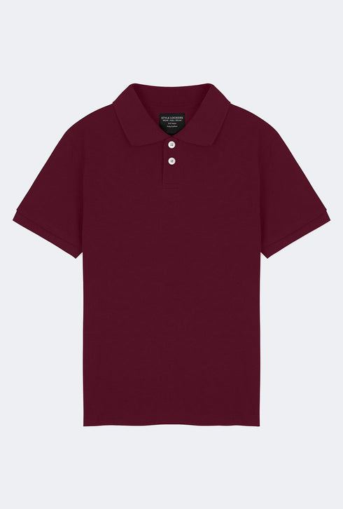 Boys Girls Short Sleeve Polo Shirt