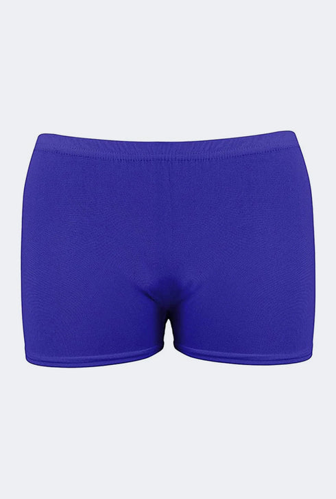 Girls Neon Microfiber Hot Pant Summer Shorts