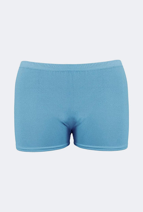 Girls Neon Microfiber Hot Pant Summer Shorts