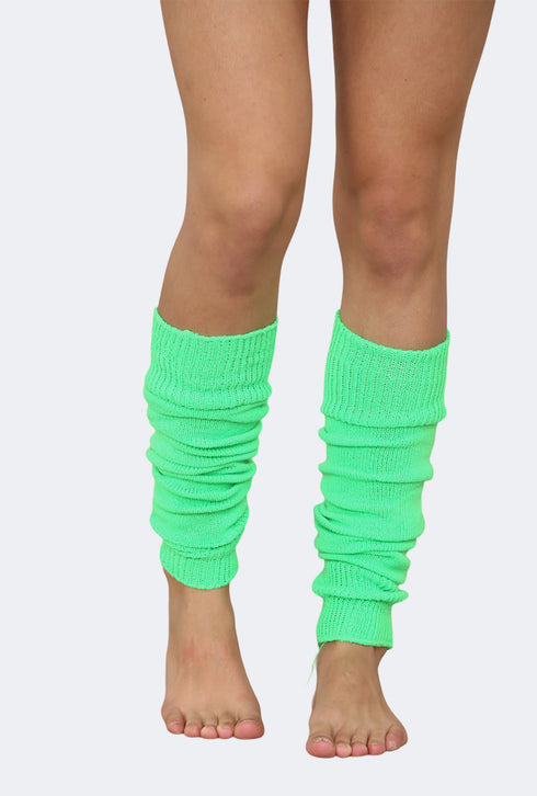 Women Fancy Stylish Acrylic 80s Dance Party Leg Warmer