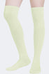 Ladies Girls Over the Knee Plain Socks