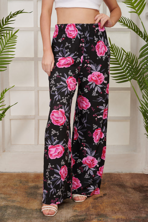 Palazzo Trouser Floral Print
