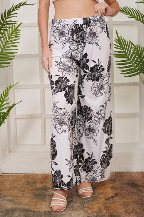 Palazzo Trouser Floral Print