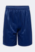 Boys Girls Back to School Shadow Stripe PE Summer Shorts