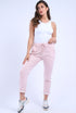 Women Plain Italian Magic Pant Summer Trousers