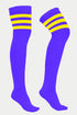Womens Over The Knee Socks Referee 3 Stripes