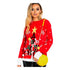 Women's Knitted A Very Merry Christmas printed Jumper