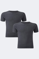 Pack of 2 Mens Thermal Short Sleeve Base Layer Top