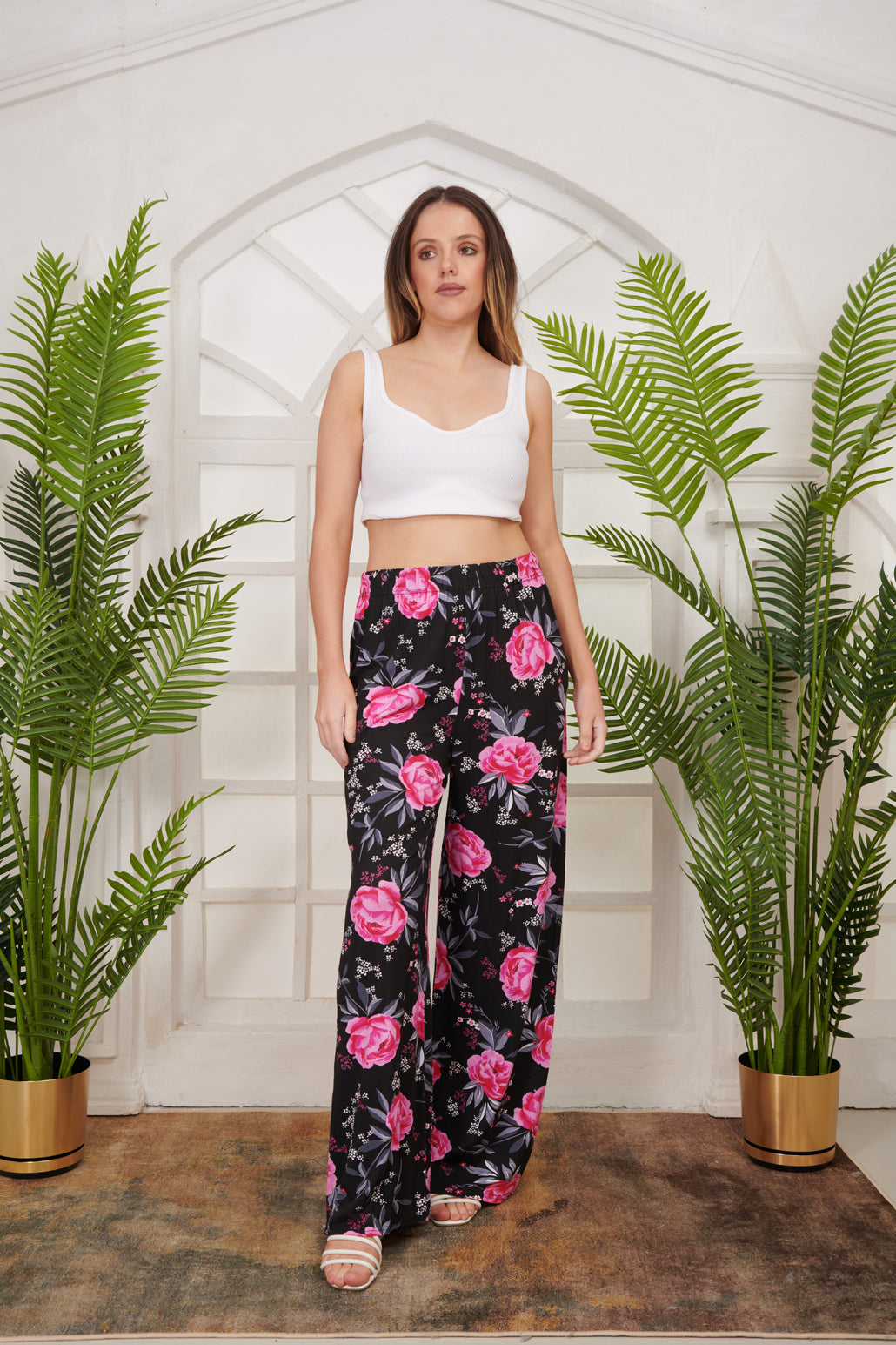 Palazzo Trouser Floral Print