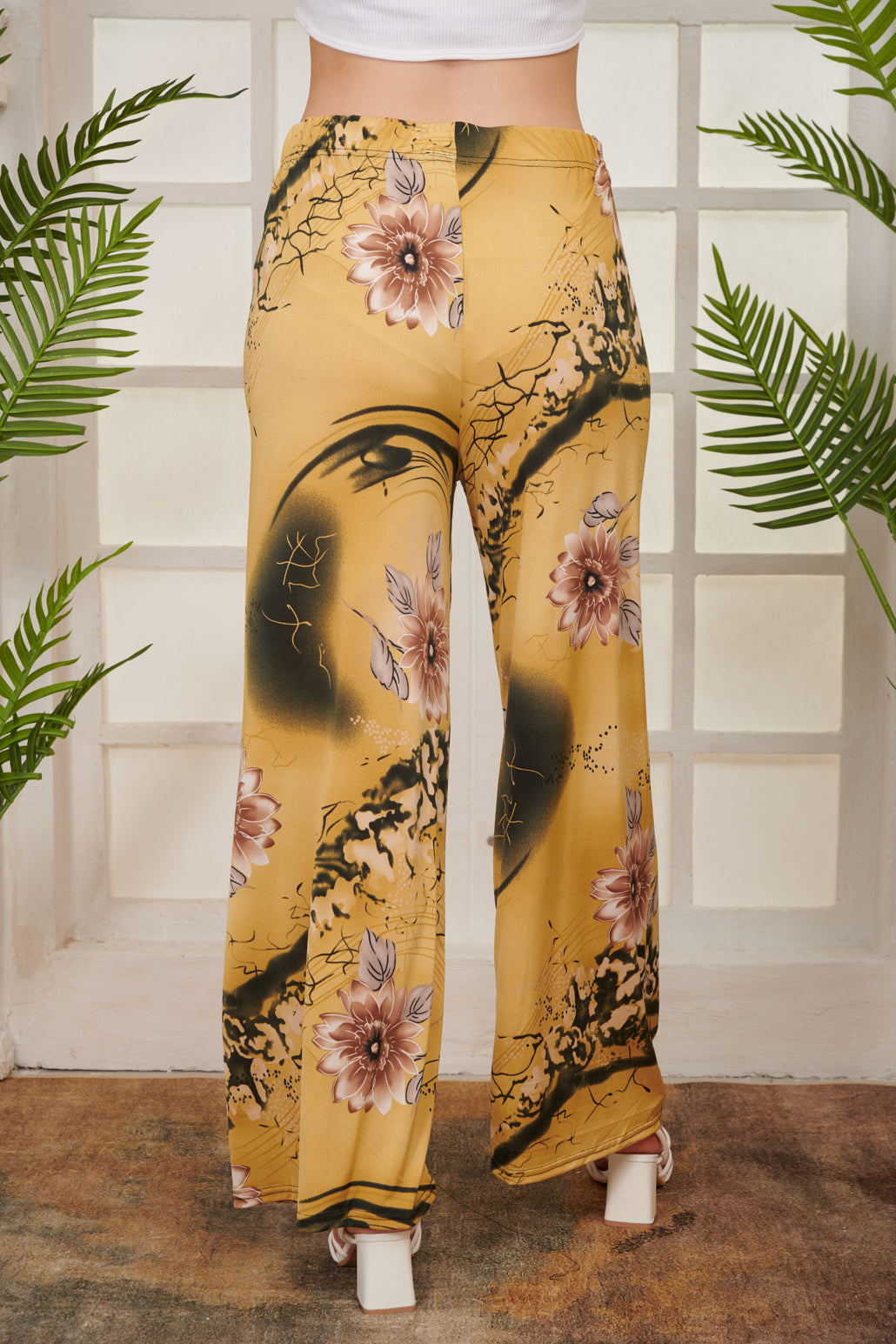 Palazzo Trouser Floral Print